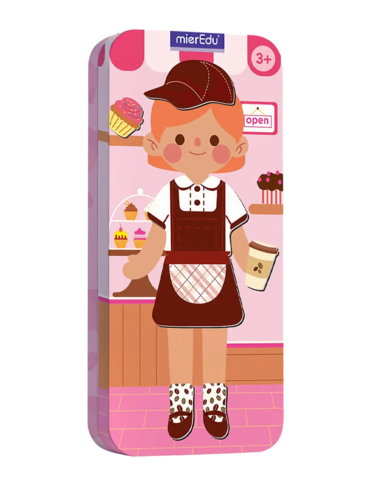 mierEdu Magnetic Travel Box - Sweet Cafe Chefs - Pyssel - MULTI / multi