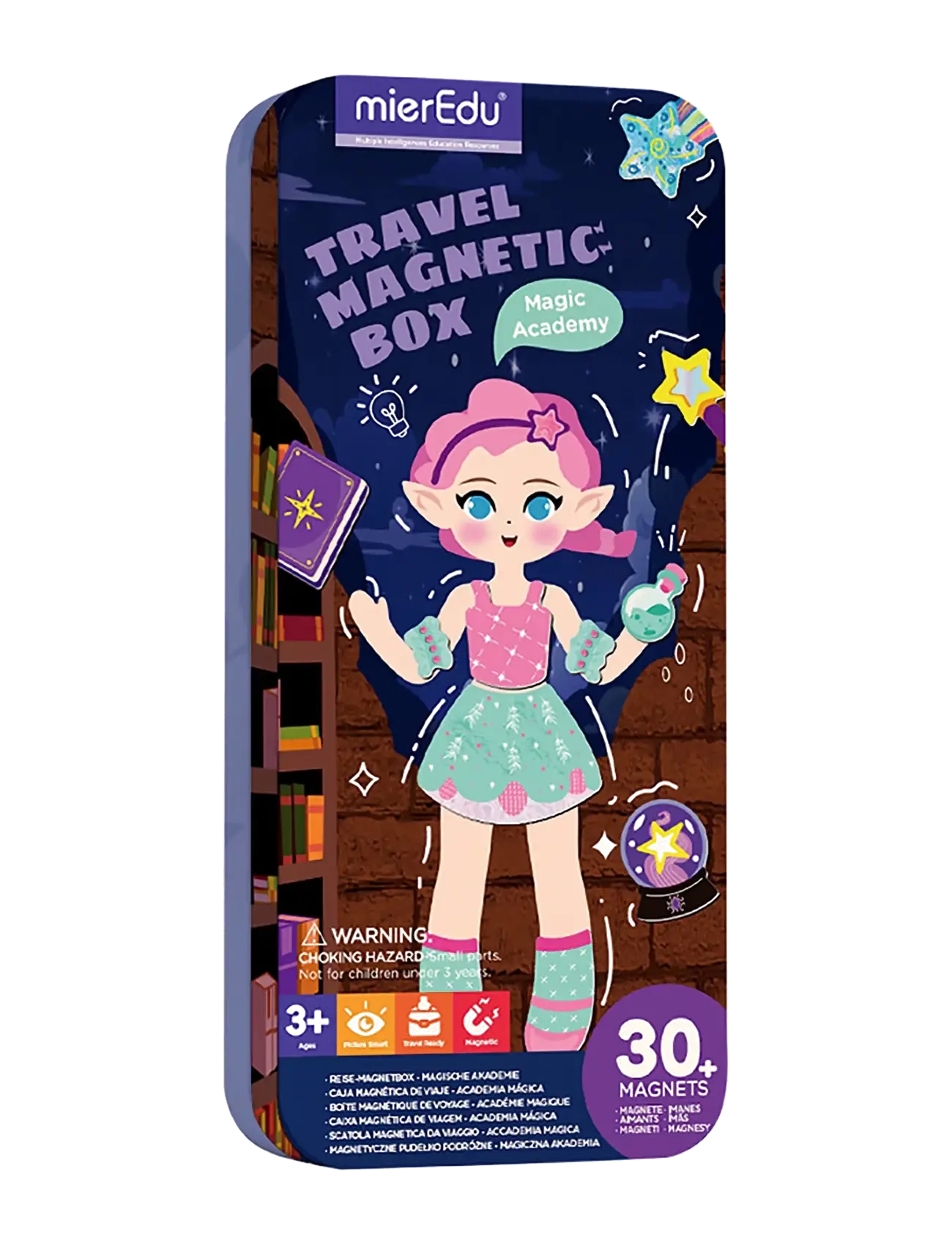 mierEdu Magnetic Travel Box - Magic Academy - Pyssel - MULTI / multi