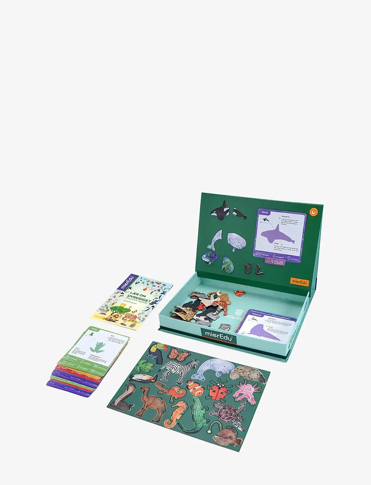 mierEdu - Magnetic Learning Box - All About Animals (Danish) - educational games - multi - 2