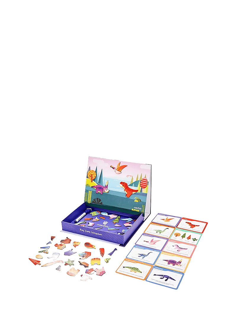 mierEdu - Magnetic Art Case - Dino World - spiel-sets - blue - 2