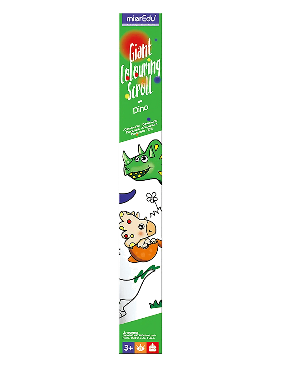 mierEdu - Giant Colouring Scroll - Dino - mal- & bastelbücher - green - 1