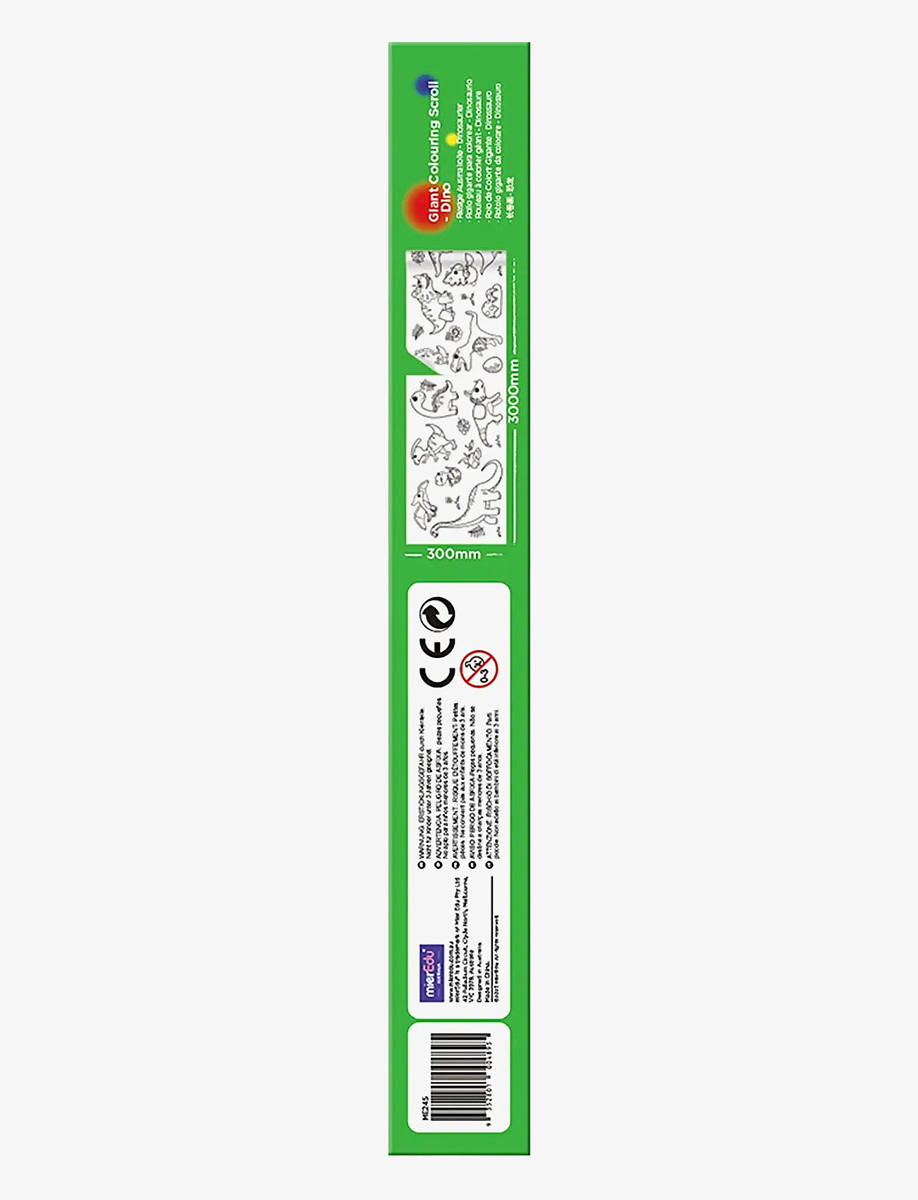mierEdu - Giant Colouring Scroll - Dino - mal- & bastelbücher - green - 2