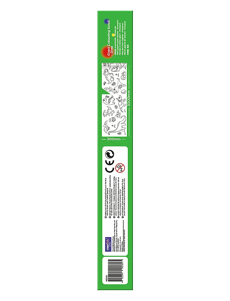mierEdu - Giant Colouring Scroll - Dino - mal- & bastelbücher - green - 2