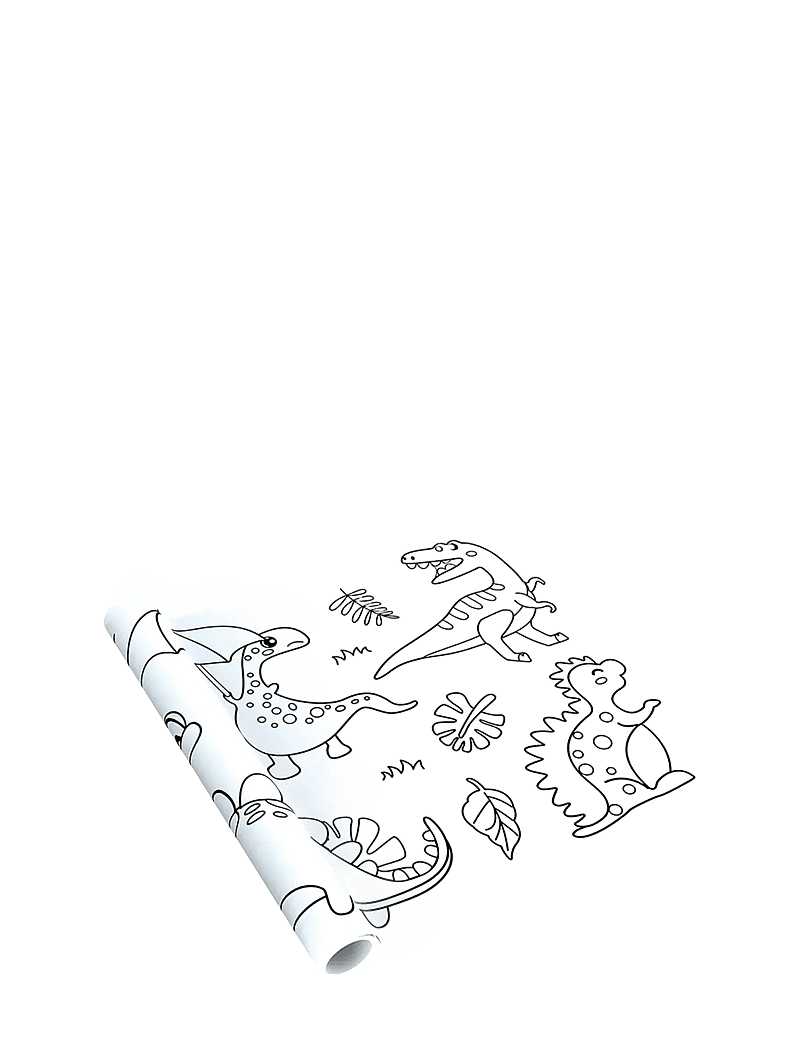 mierEdu - Giant Colouring Scroll - Dino - värvimis- & käsitööraamatud - green - 3