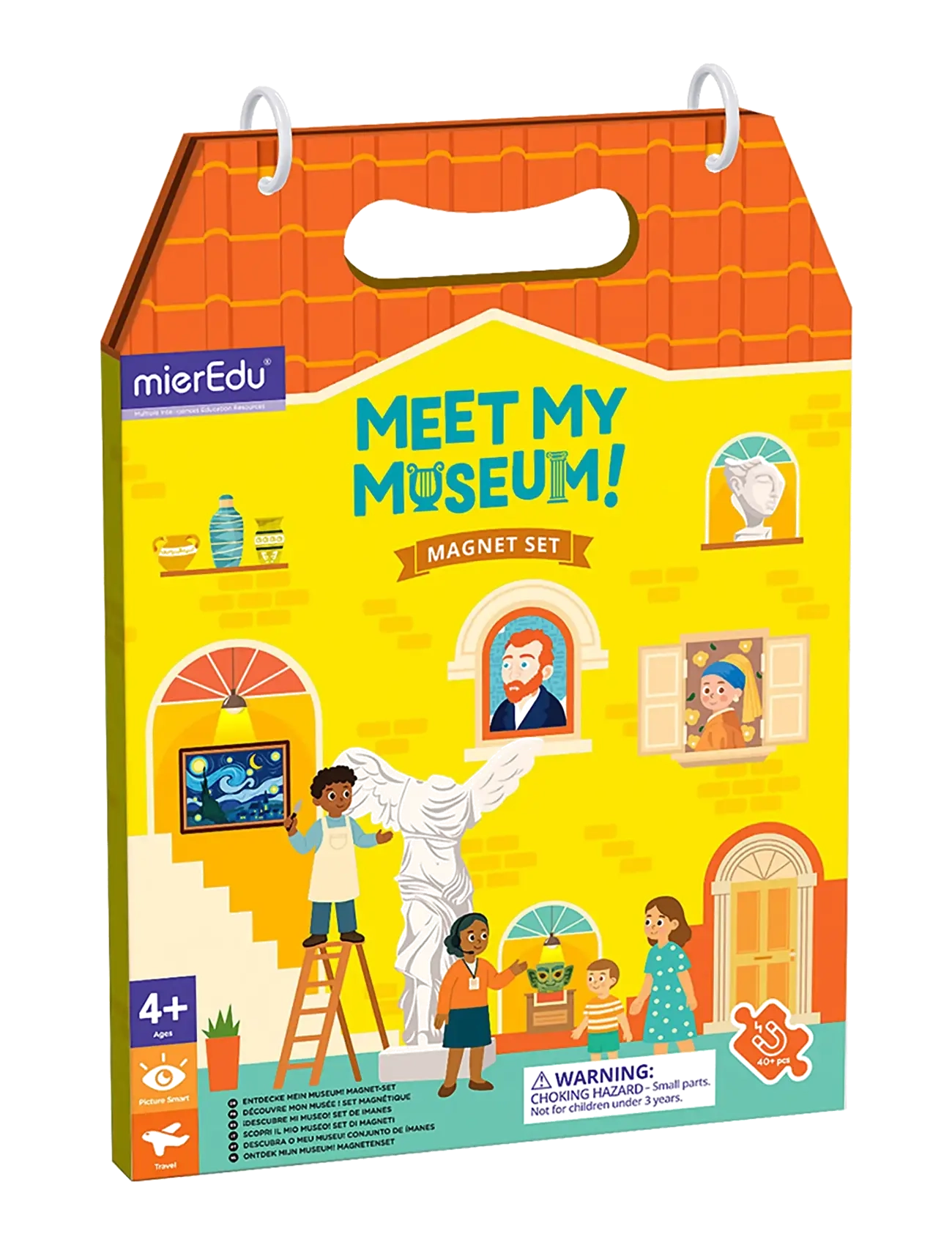 mierEdu Magnetic Playset - Meet My Museum - Mellem 100-300 kr - MULTI / multi