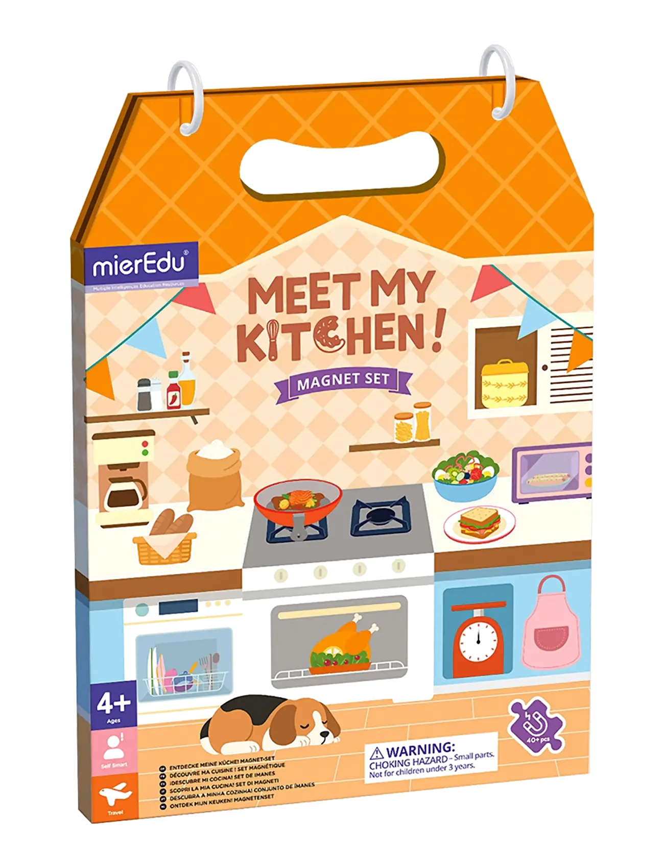 mierEdu Magnetic Playset - Meet My Kitchen - Mellem 100-300 kr - MULTI / multi