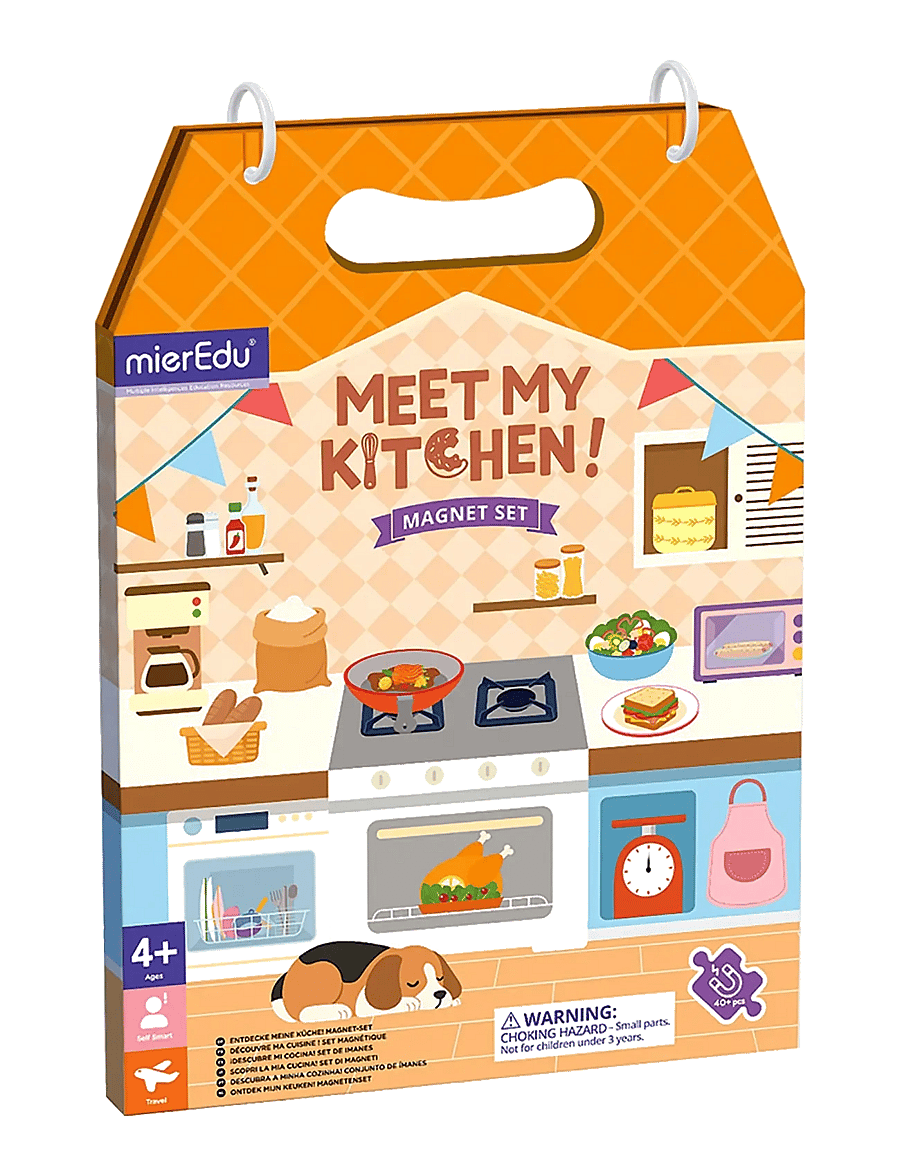 mierEdu - Magnetic Playset - Meet My Kitchen - legekøkkener - multi - 0