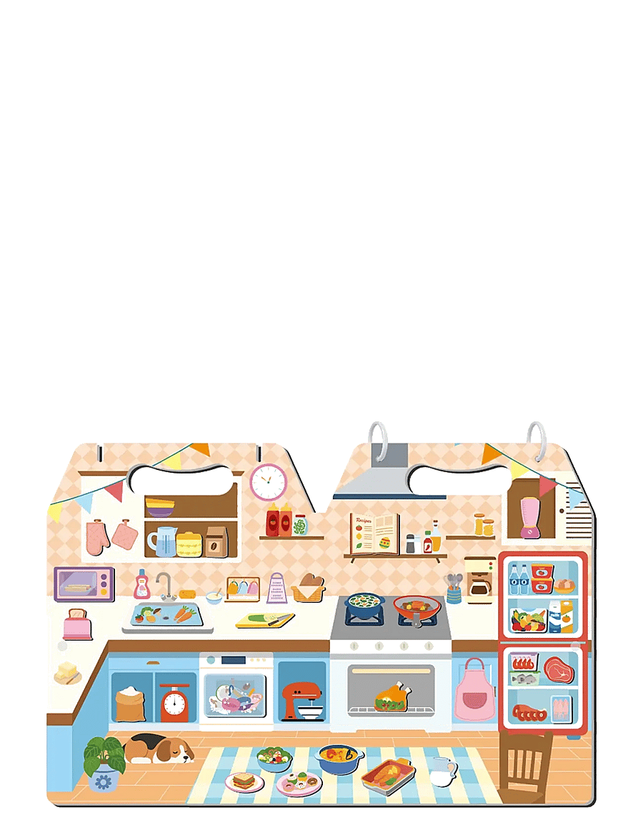 mierEdu - Magnetic Playset - Meet My Kitchen - legekøkkener - multi - 1