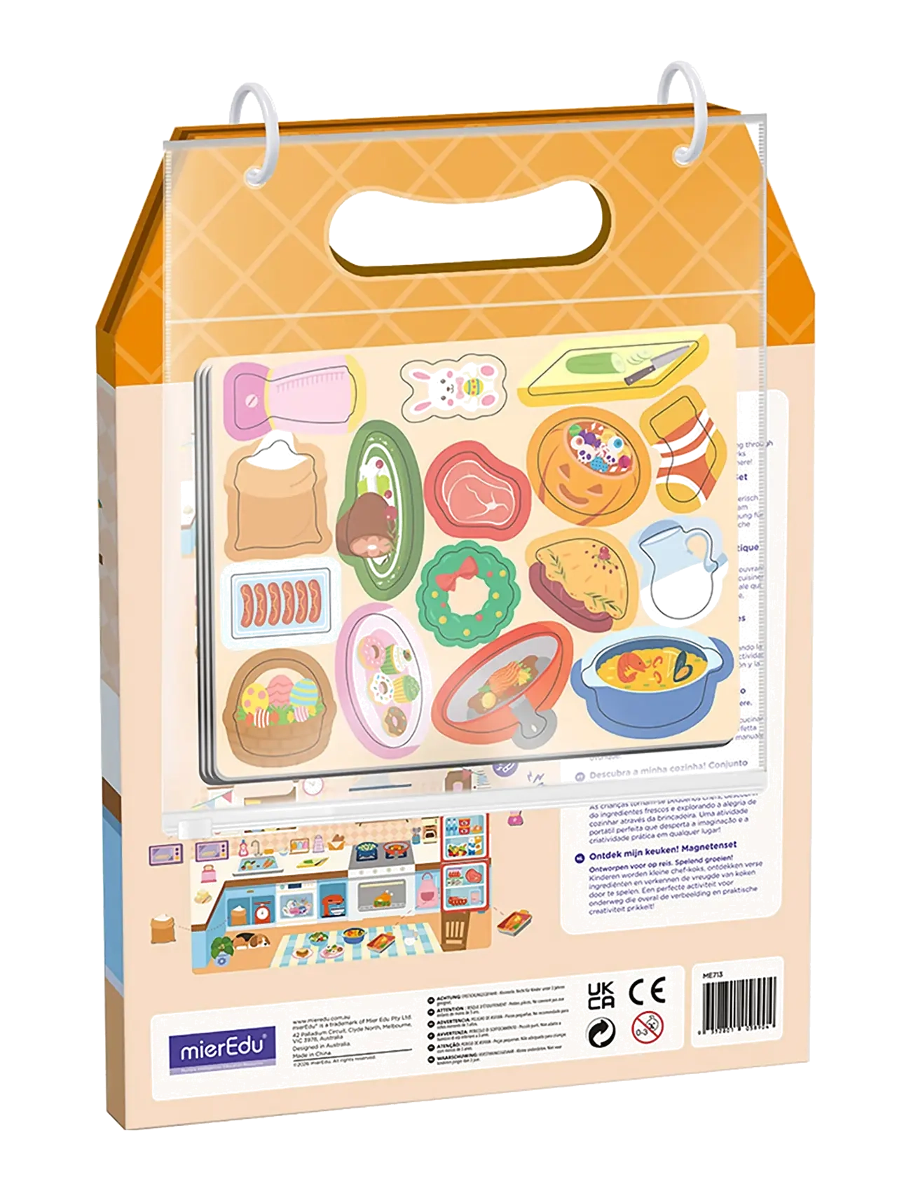 mierEdu - Magnetic Playset - Meet My Kitchen - legekøkkener - multi - 2