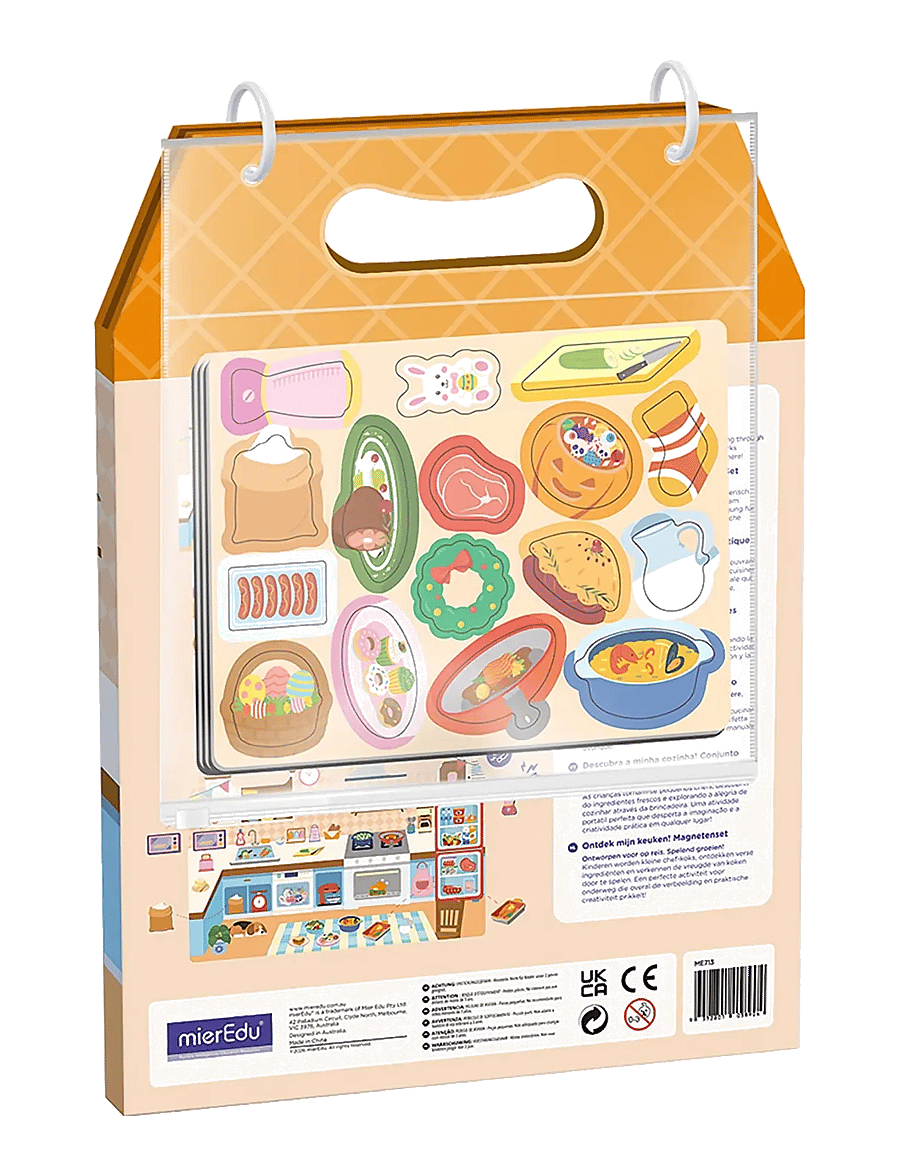 mierEdu - Magnetic Playset - Meet My Kitchen - legekøkkener - multi - 2
