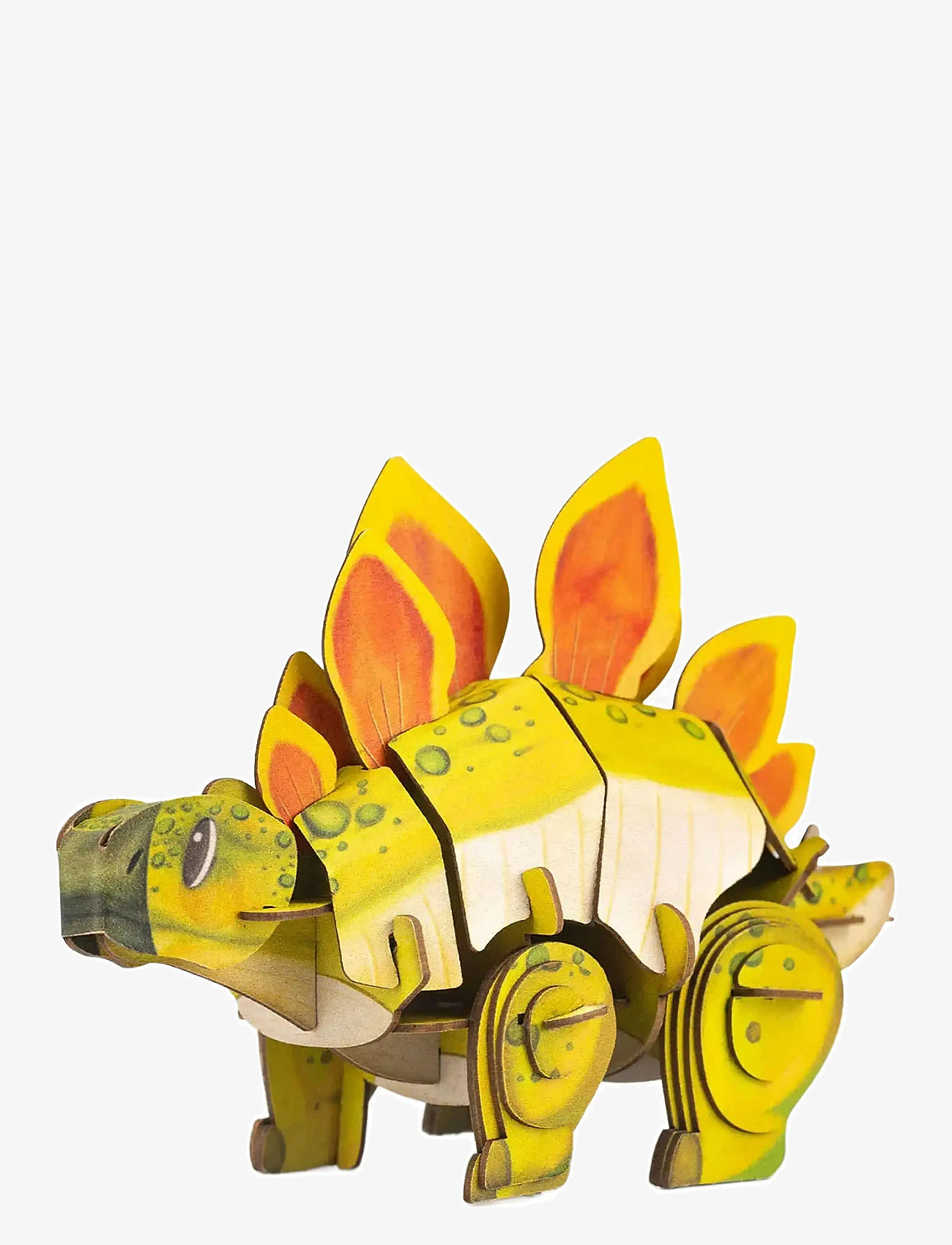 mierEdu - 3D Puzzle with Sound - Stegosaurus - 3d pusled - green - 2