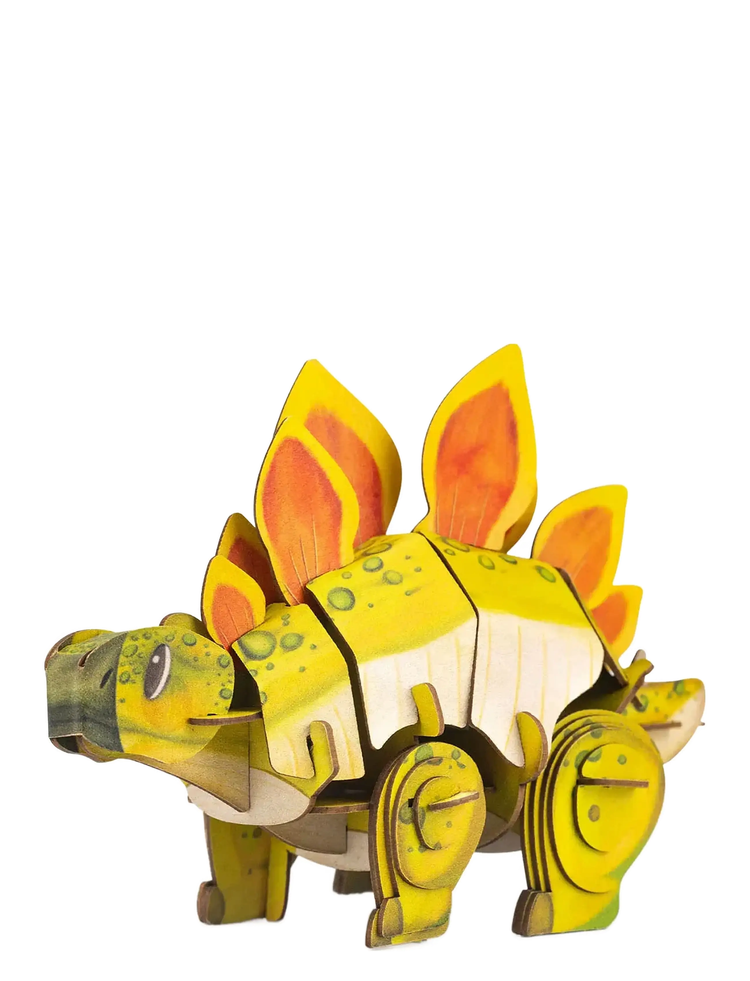 mierEdu - 3D Puzzle with Sound - Stegosaurus - 3d-puzzles - green - 2