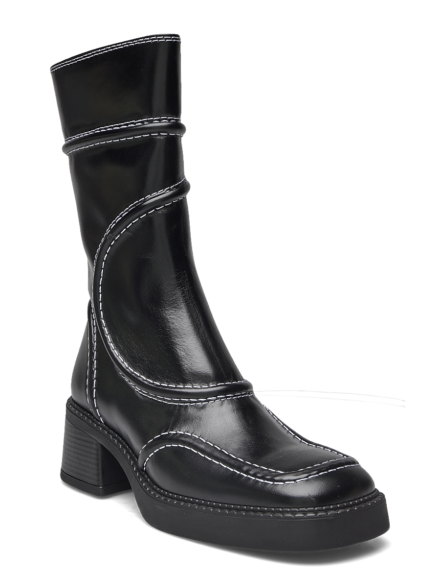 MIISTA - Malene Black Ankle Boots - black - 0