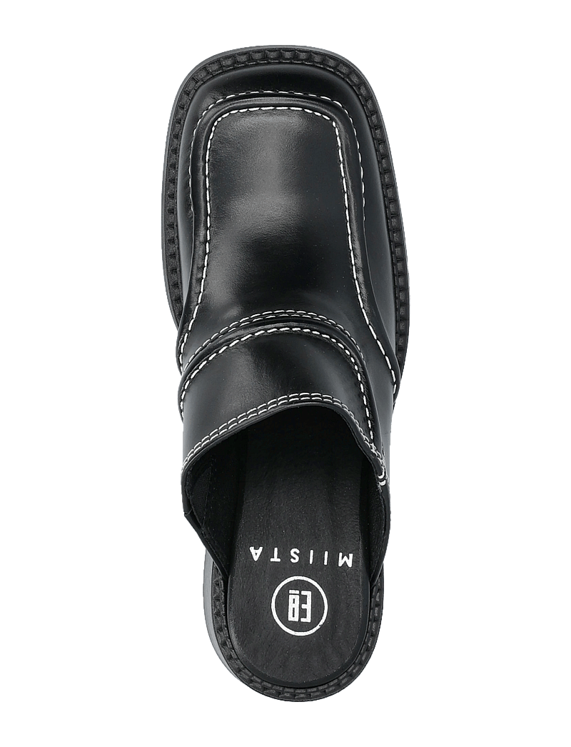 MIISTA - Rubi Black Mules - kontsaga muula-stiilis jalanõud - black - 3