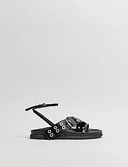 MIISTA - Zilda Black Sandal - matalat sandaalit - black - 6