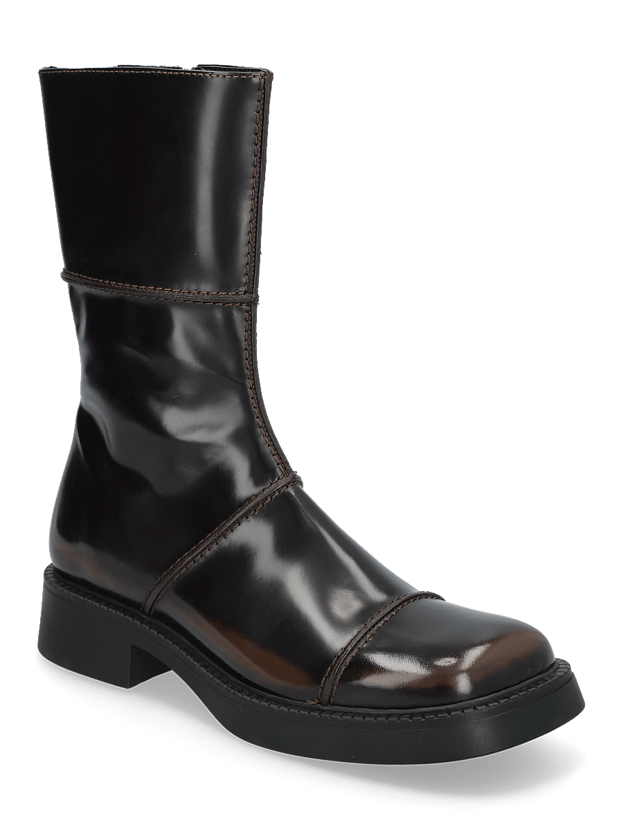 MIISTA - Dahlia - heeled ankle boots - dark brown - 0