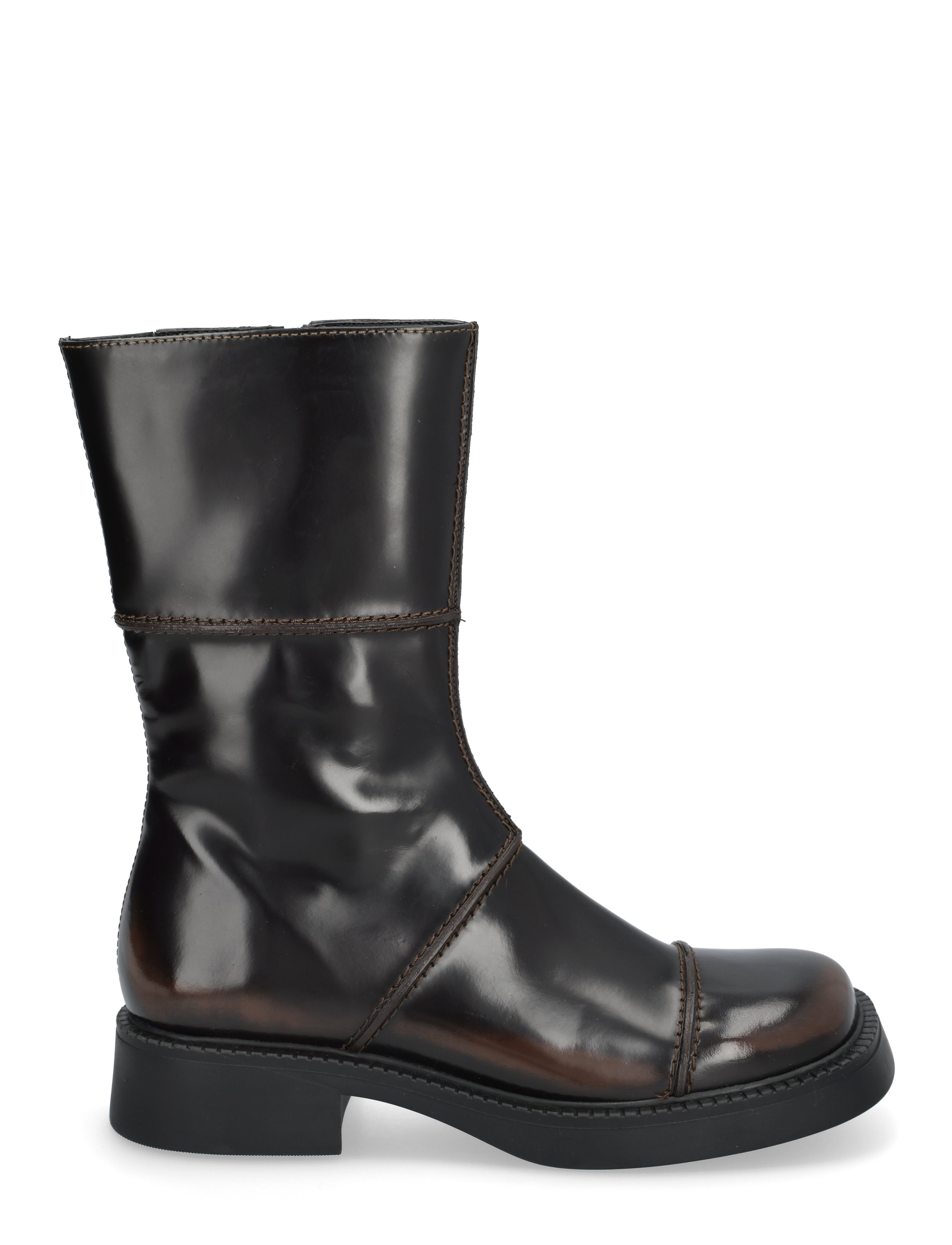 MIISTA - Dahlia Dark Brown Ankle Boots - dark brown - 1