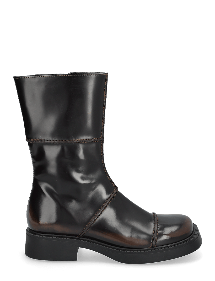 MIISTA - Dahlia - heeled ankle boots - dark brown - 1