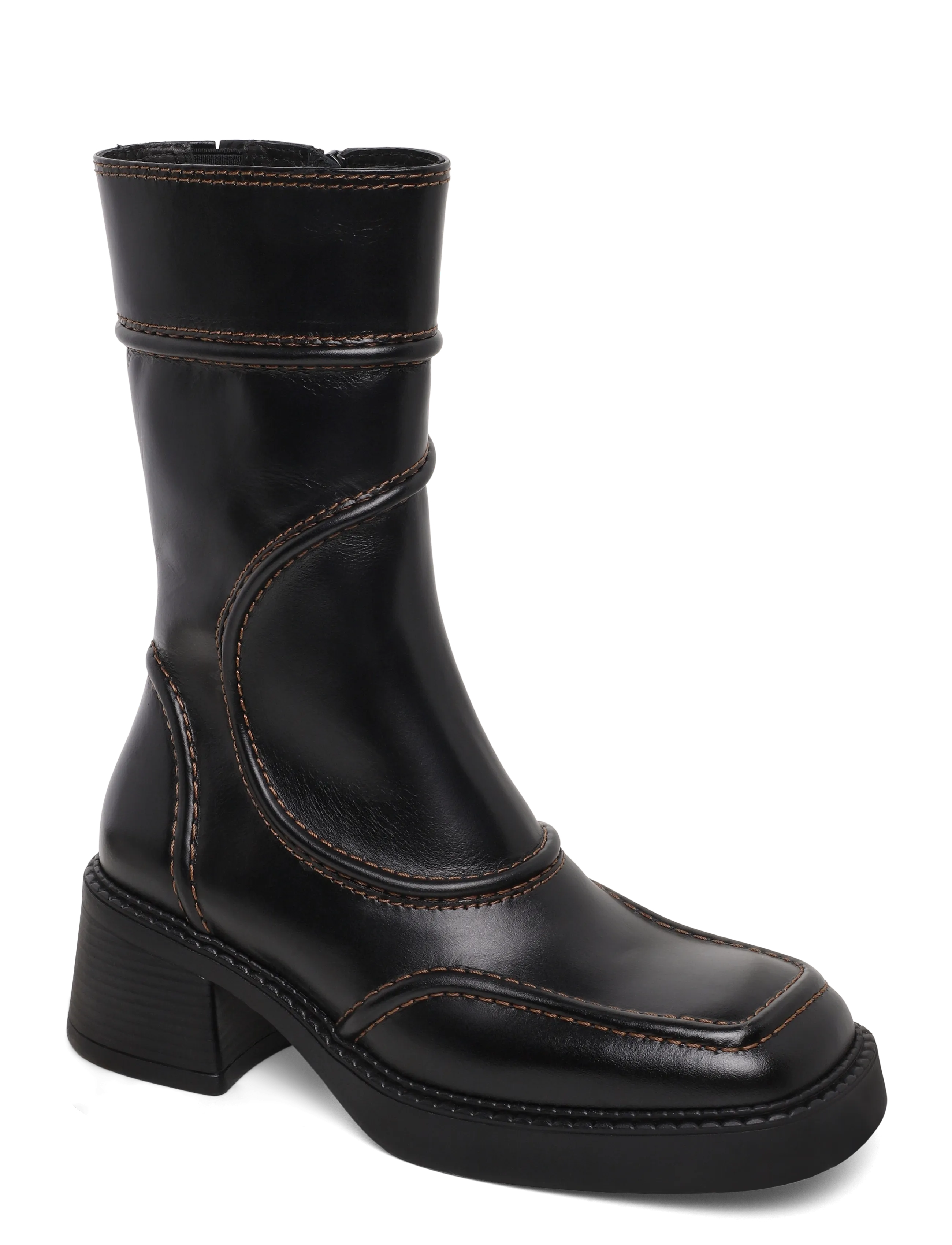 MIISTA Malene - Støvletter - BLACK / black