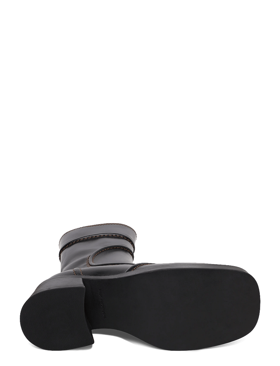 MIISTA - Malene - kontsaga poolsaapad - black - 4