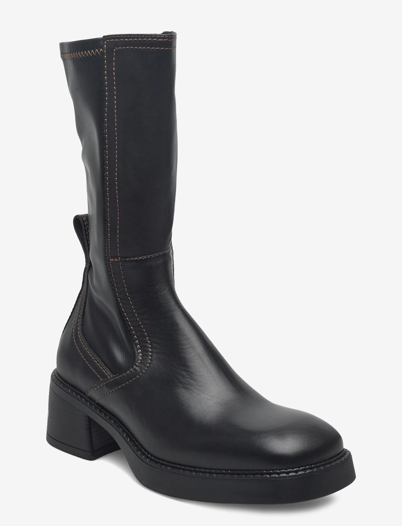 MIISTA - Fabi Black Ankle Boots - black - 0