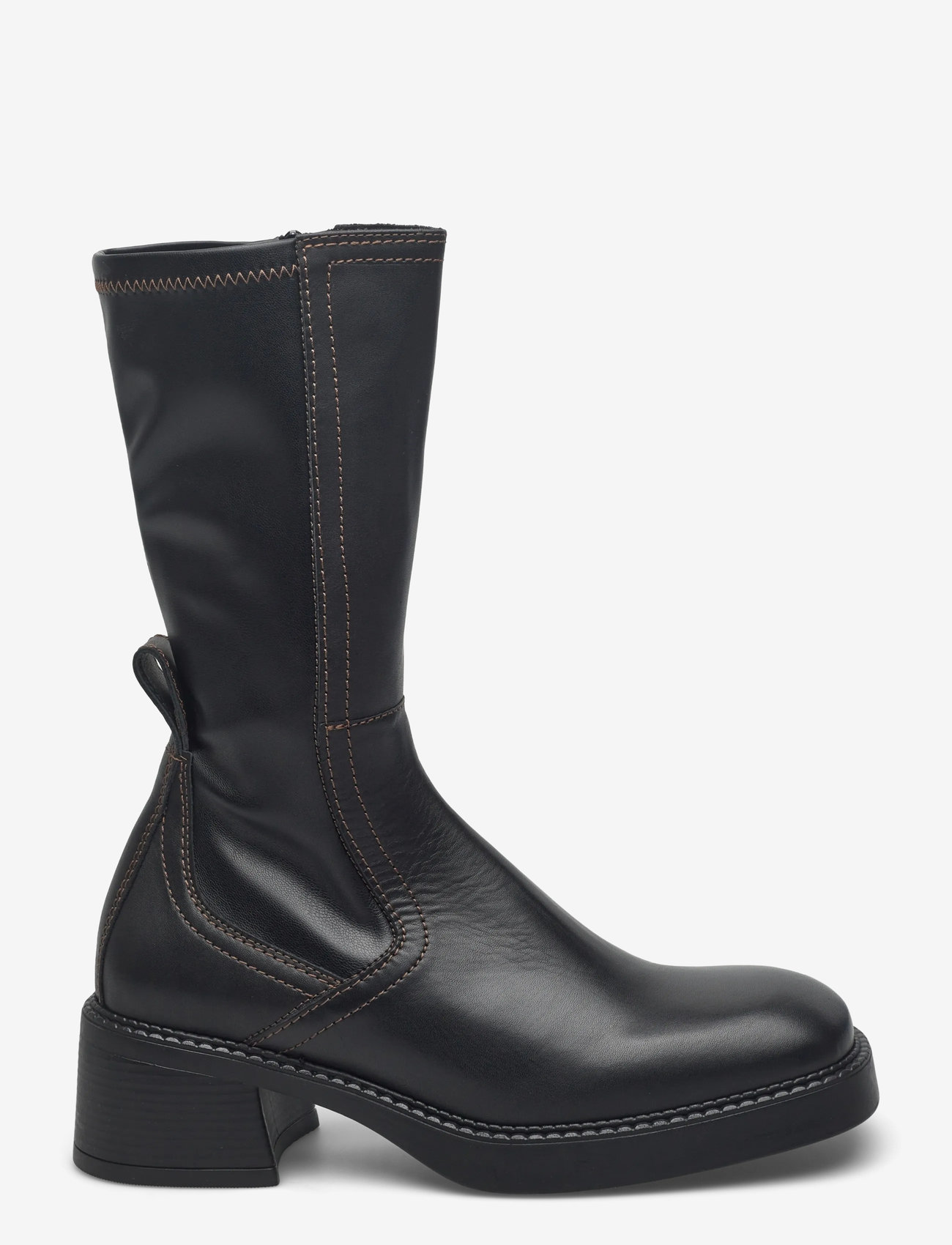 MIISTA - Fabi Black Ankle Boots - black - 1