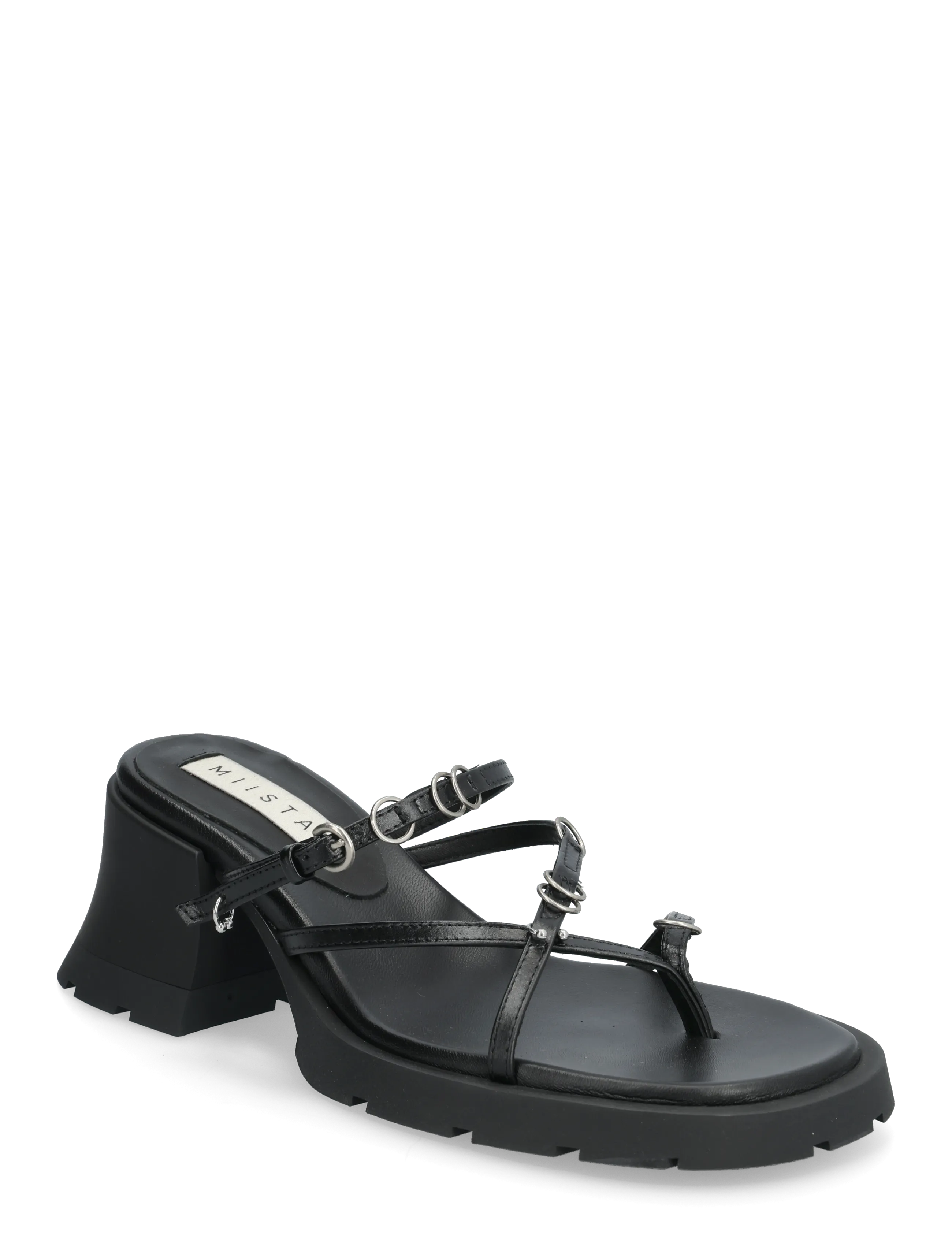 MIISTA Jaslene Black Sandals - Schuhe - BLACK / black