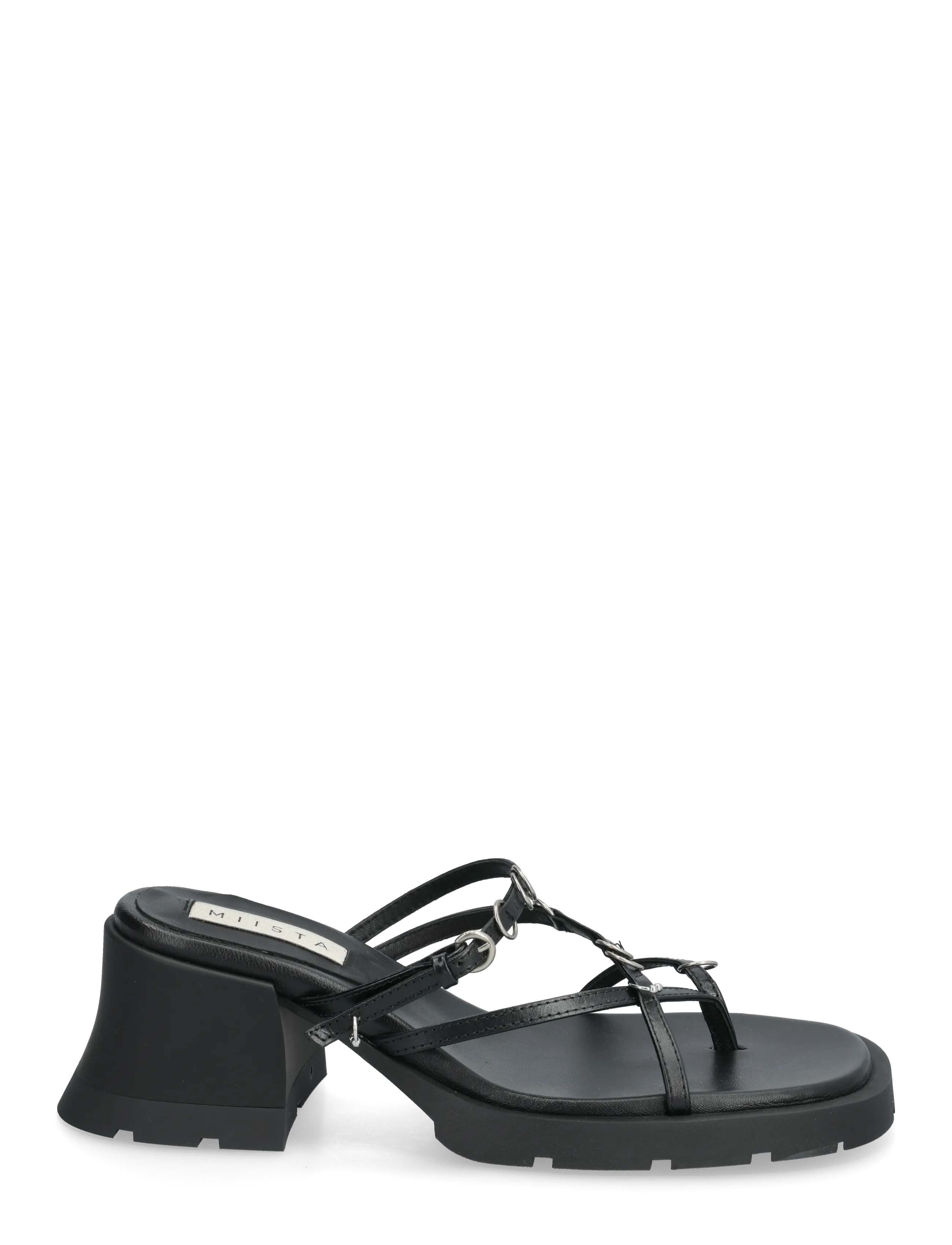 MIISTA - Jaslene Black Sandals - sandaletter - black - 1