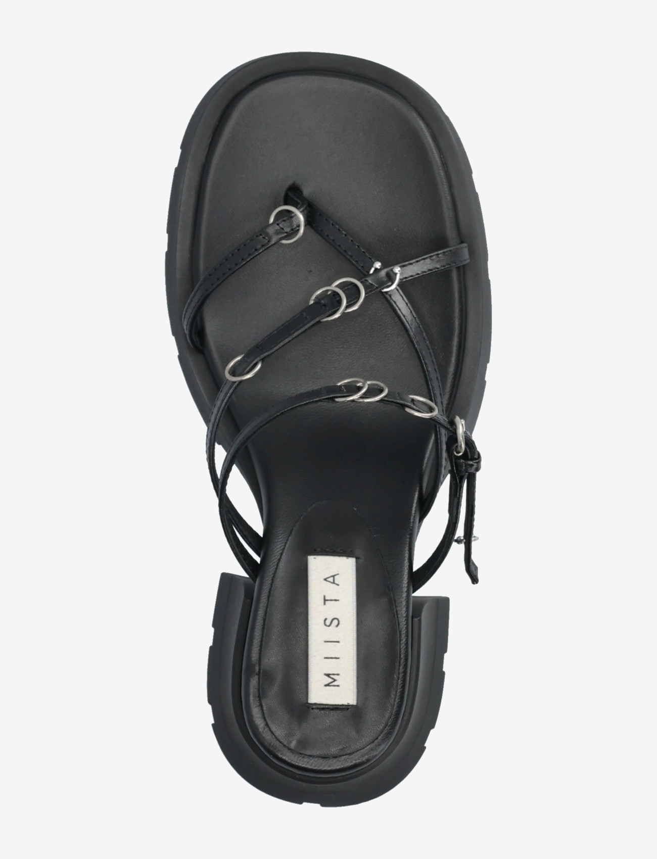 MIISTA - Jaslene Black Sandals - sandaler med hæl - black - 3