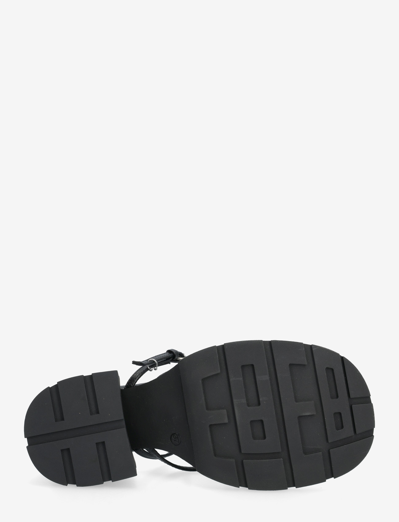 MIISTA - Jaslene Black Sandals - sandaler med hæl - black - 4