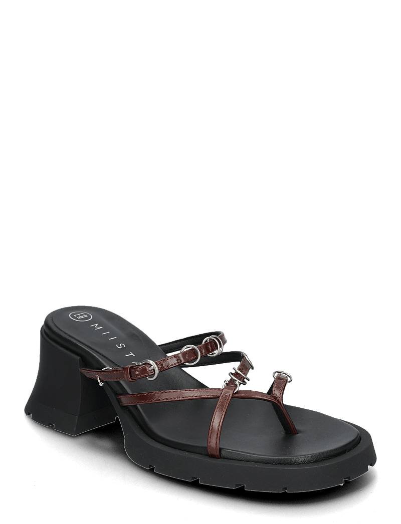 MIISTA - Jaslene Brown Sandal - sandaletten - brown - 0