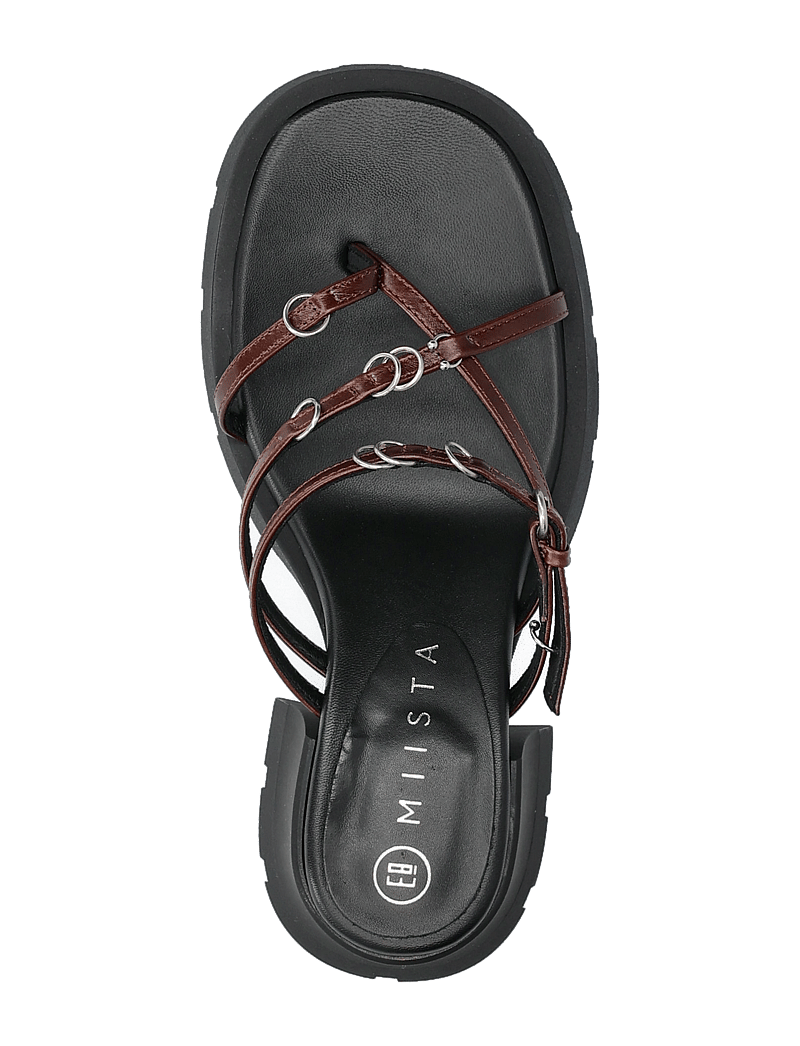 MIISTA - Jaslene Brown Sandal - sandaletten - brown - 3