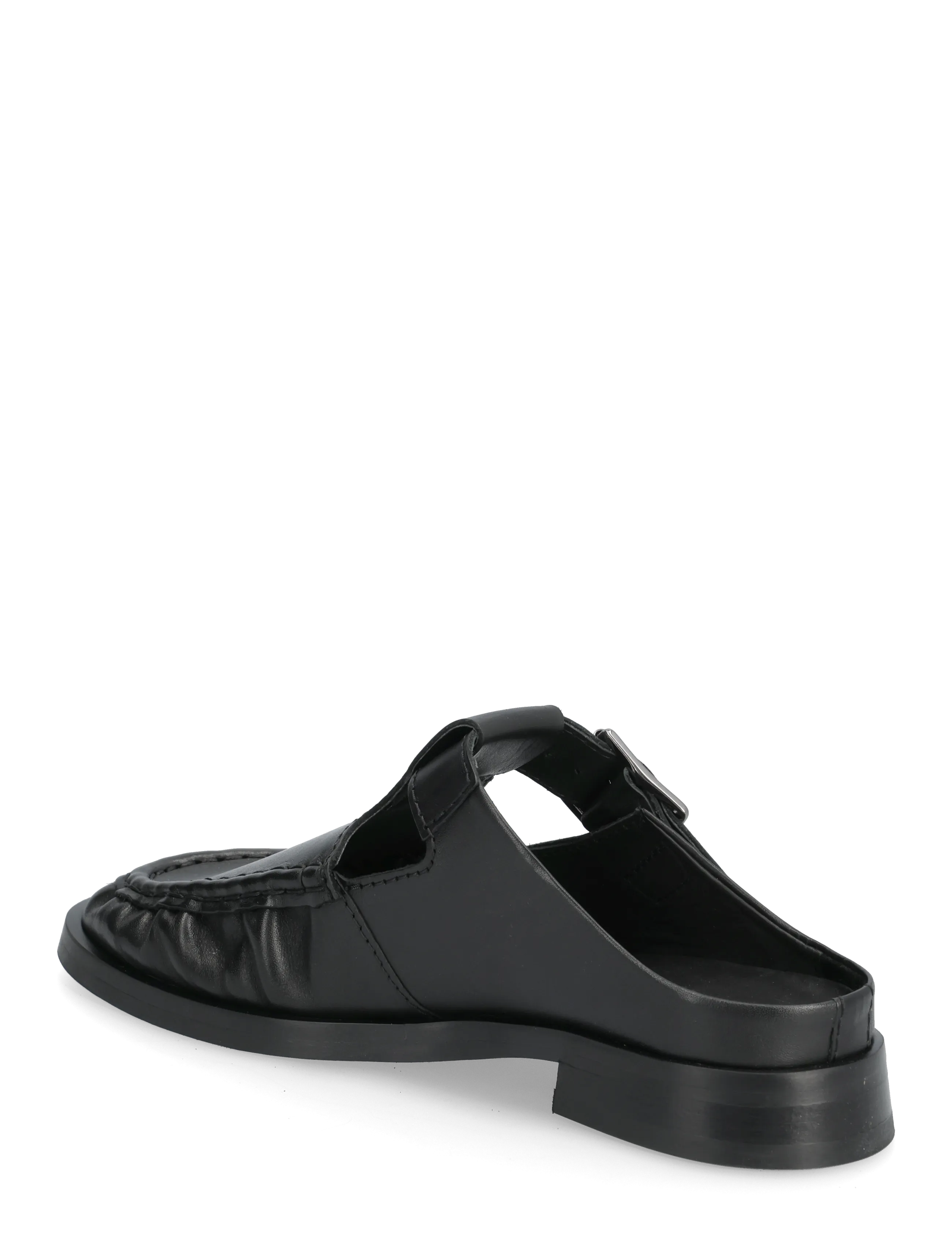MIISTA - Gianna Black Buckled Mules - black - 2