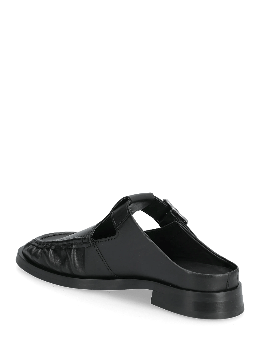 MIISTA - Gianna Black Buckled Mules - black - 2