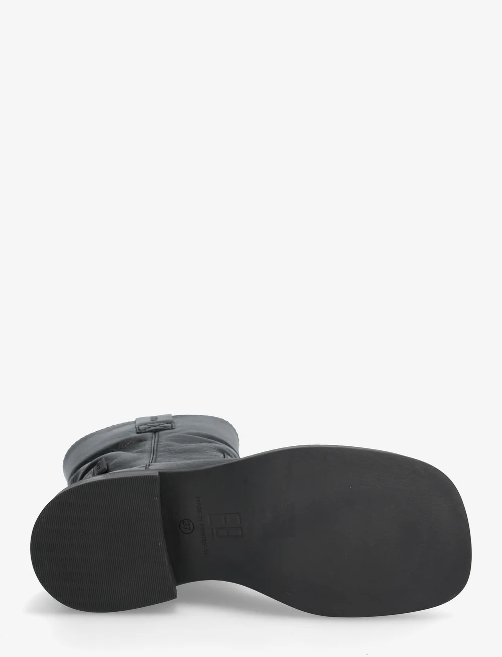 MIISTA - Aron Raw Black Ankle Boots - langskaftede - black - 4