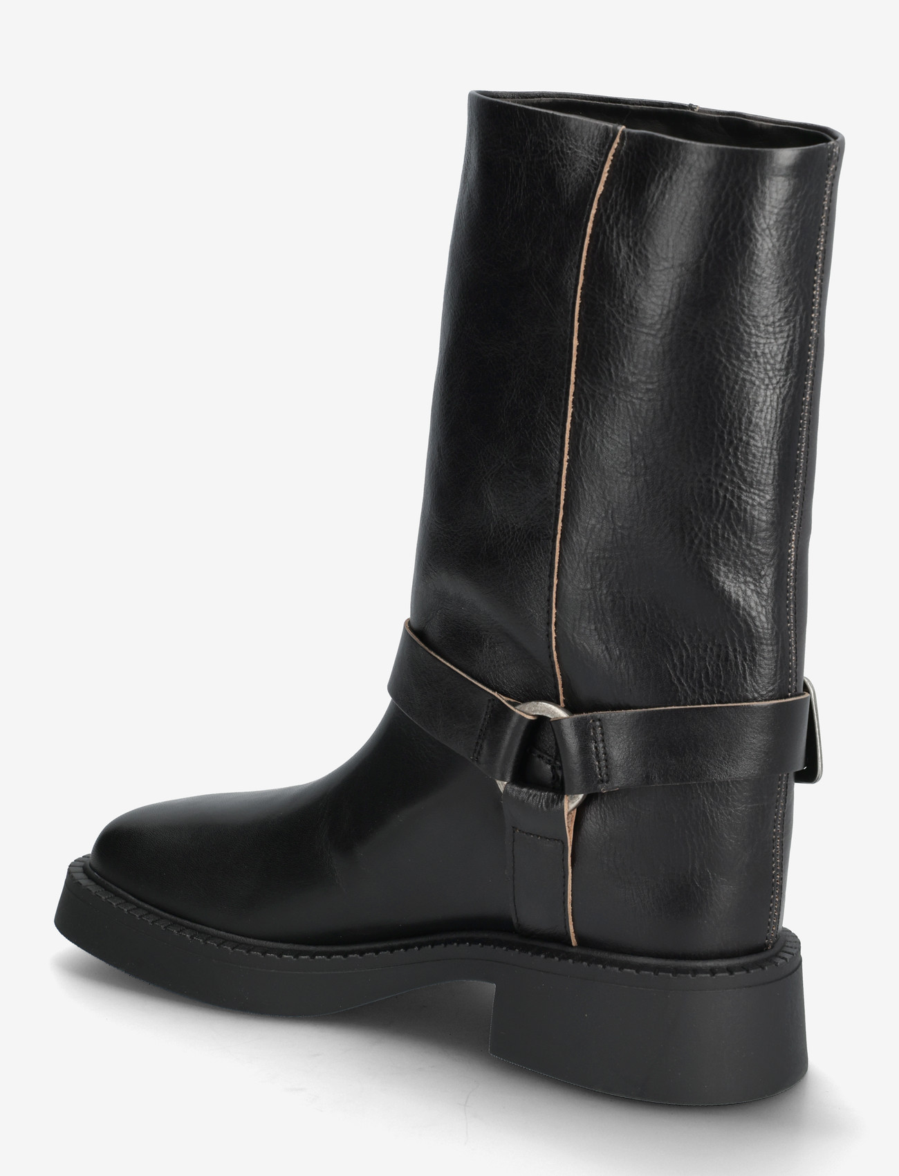 MIISTA - Combat ankle boots - madalad poolsaapad - black - 2