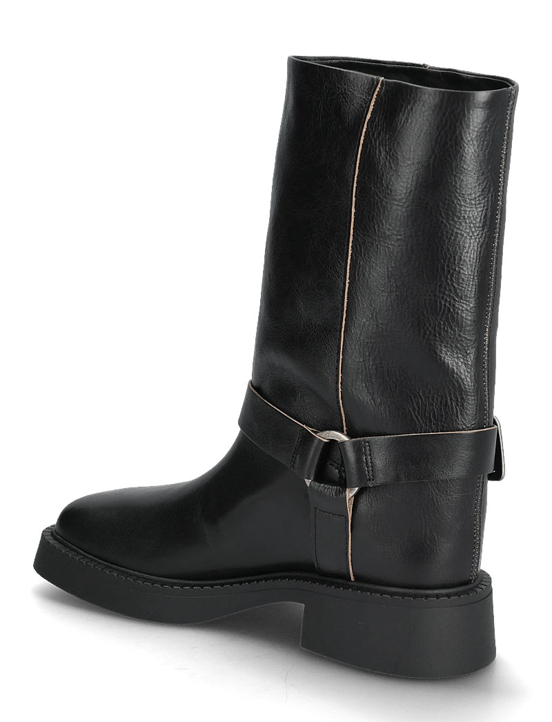 MIISTA - Combat ankle boots - madalad poolsaapad - black - 2