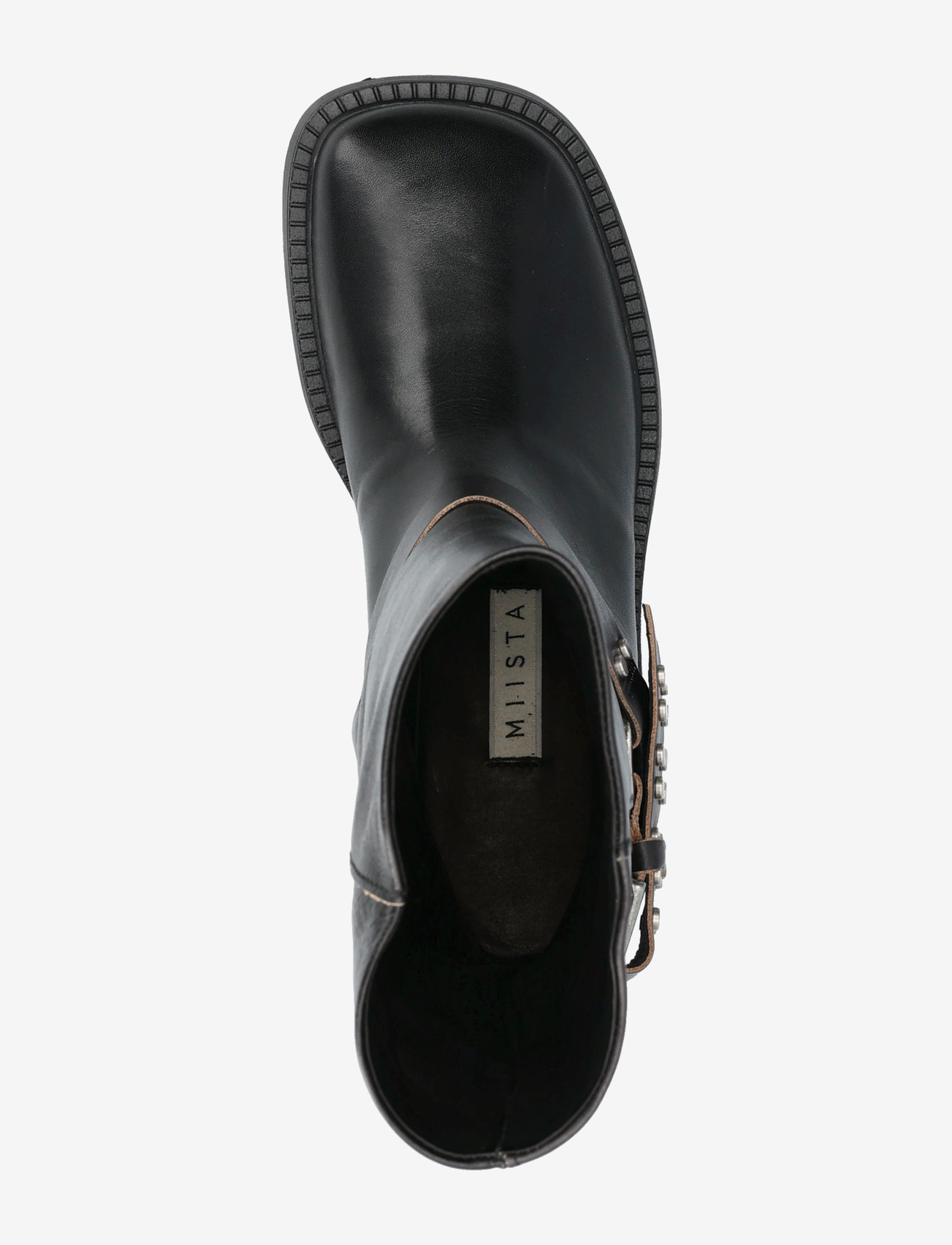 MIISTA - Combat ankle boots - madalad poolsaapad - black - 3