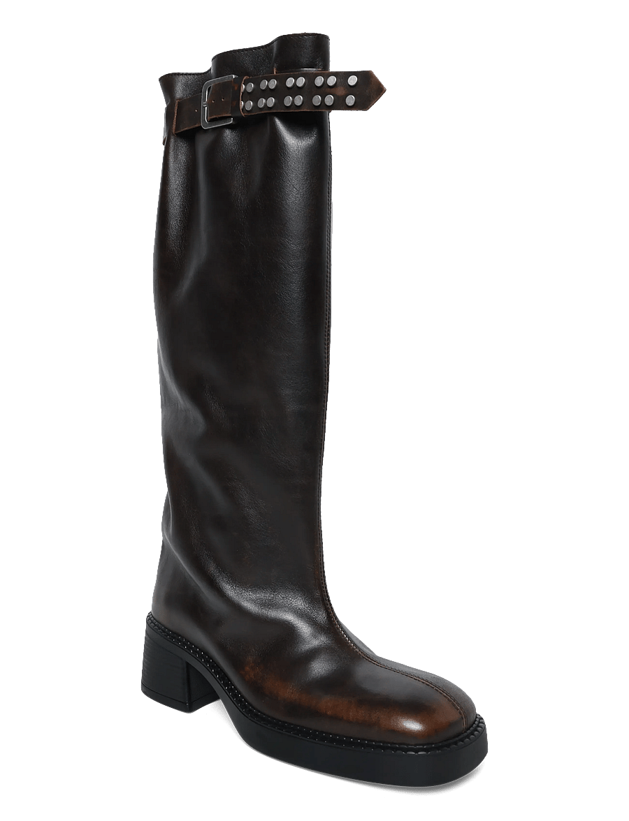 MIISTA - Kristel - kniehohe stiefel - brown - 0
