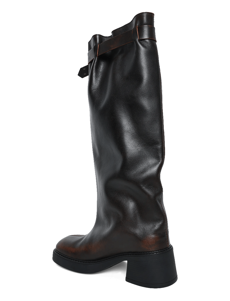 MIISTA - Kristel - kniehohe stiefel - brown - 1
