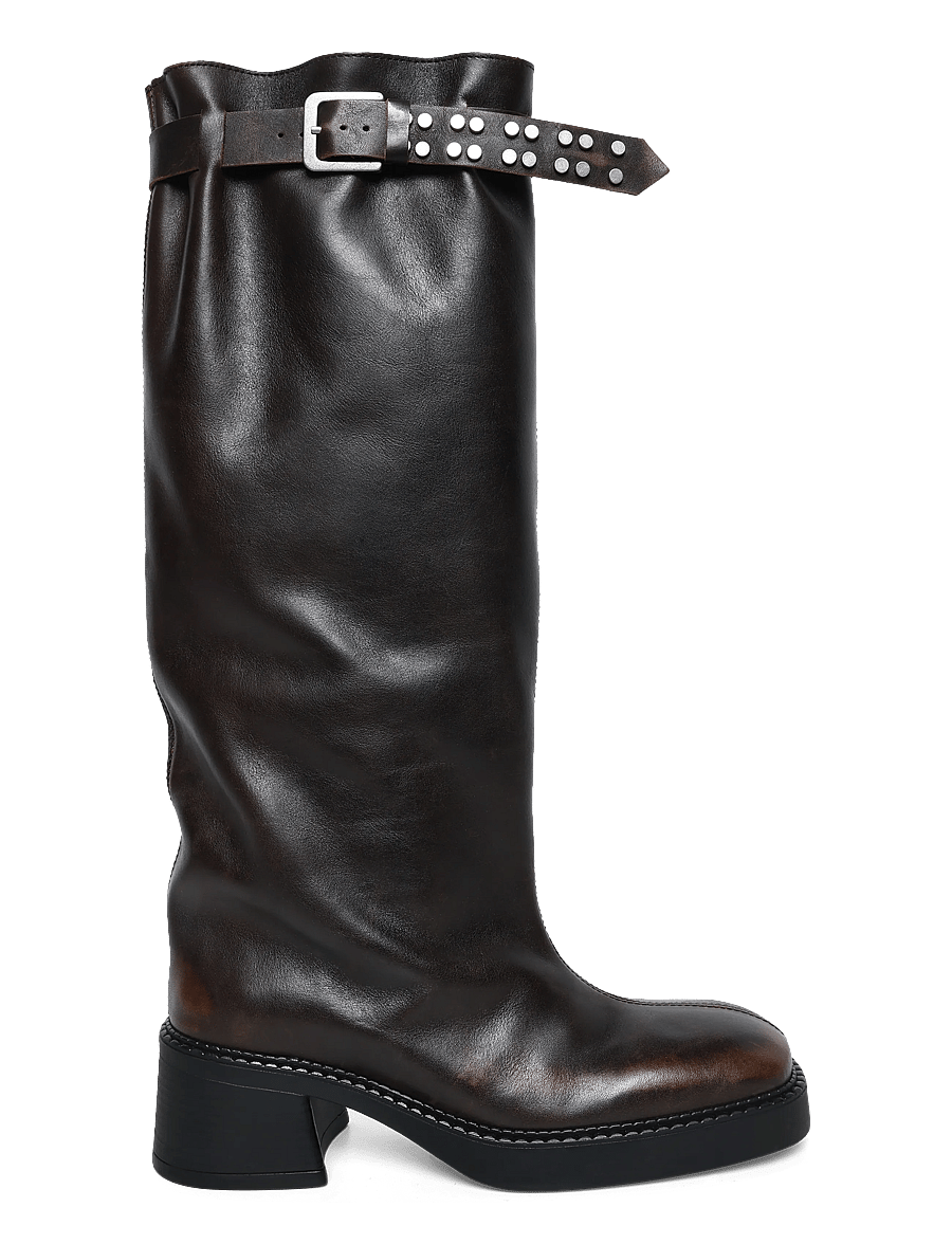 MIISTA - Kristel - kniehohe stiefel - brown - 2