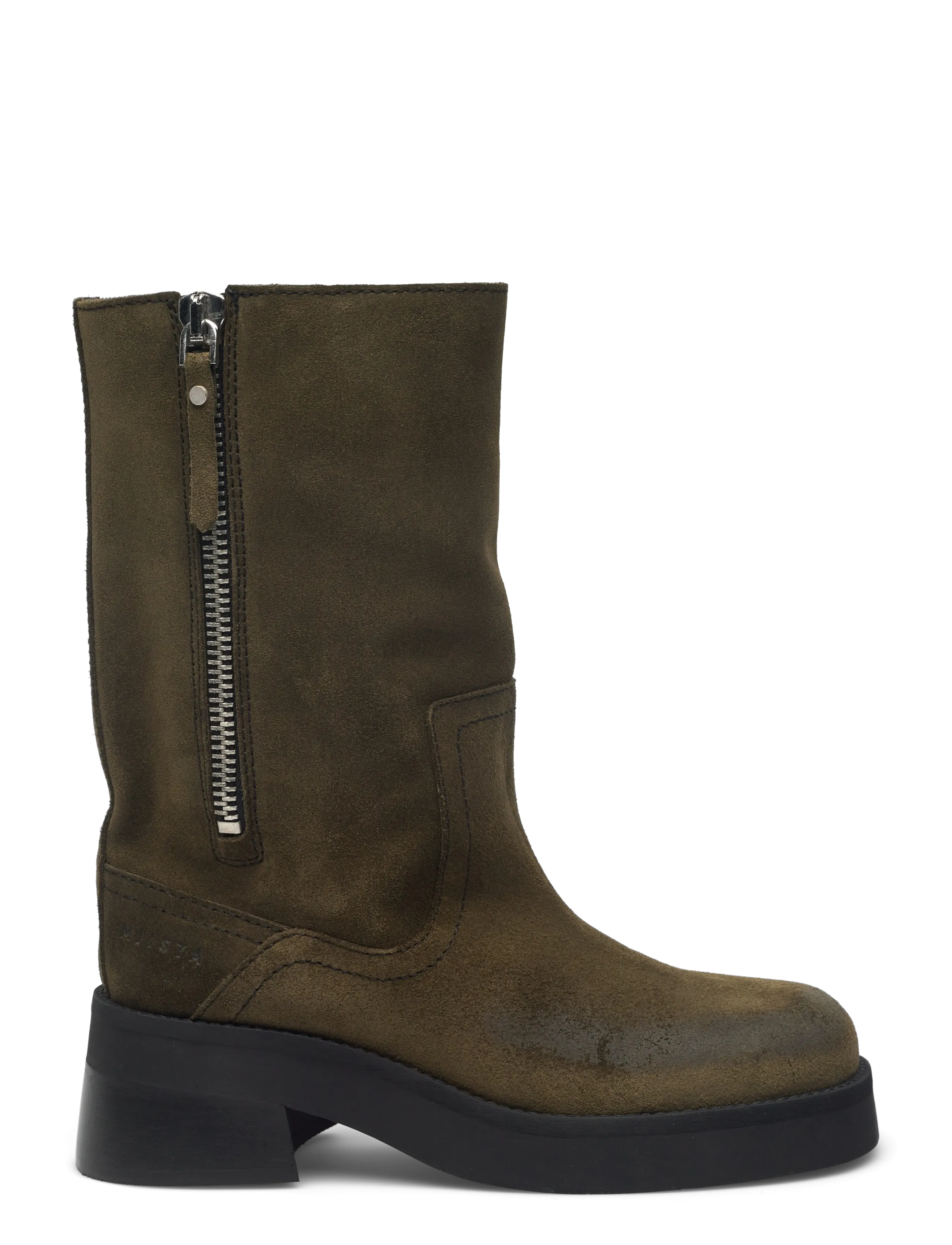 MIISTA - Gunda Khaki Suede Ankle Boots - khaki - 1