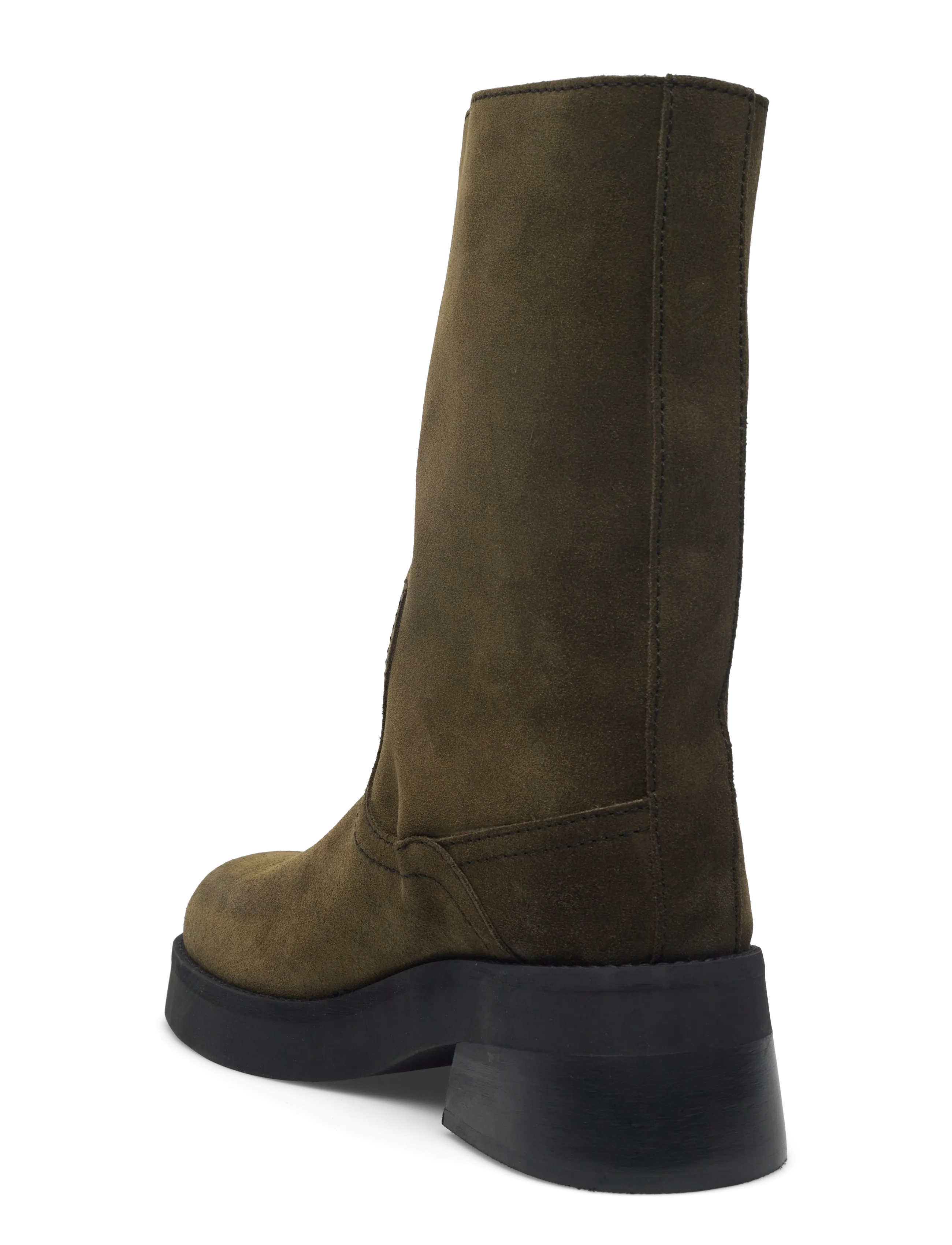 MIISTA - Gunda Khaki Suede Ankle Boots - khaki - 2