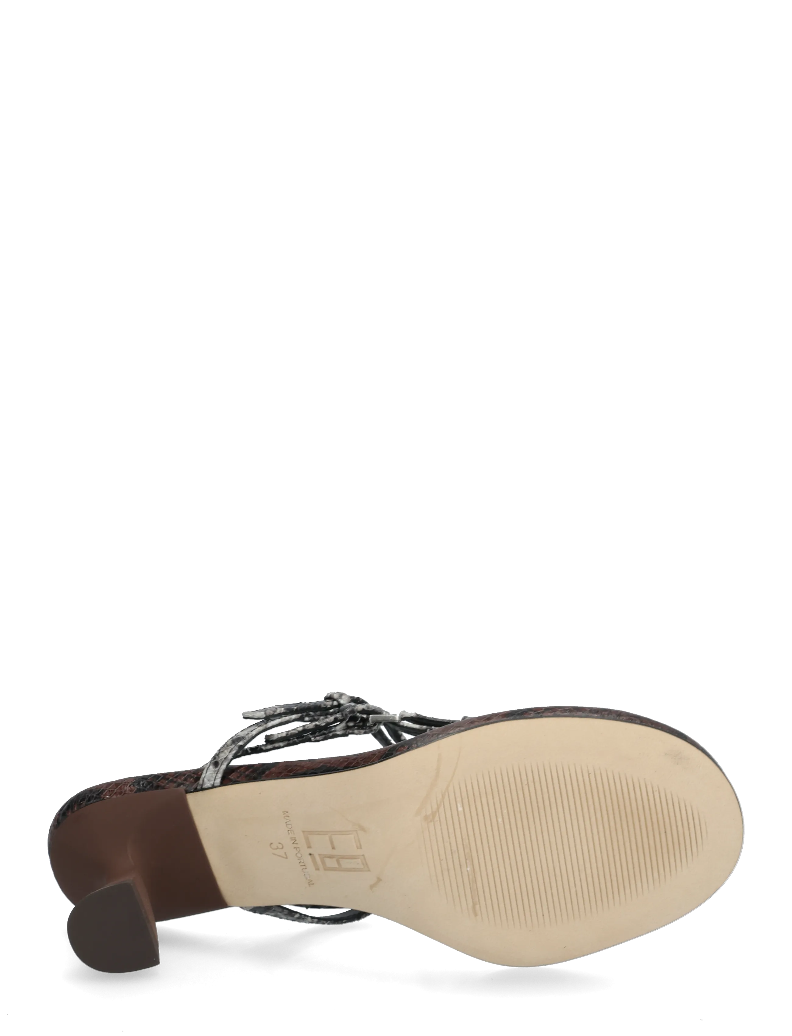 MIISTA - Abisai Brown Mini Buckled Sandals - lahtised kontsakingad - brown - 4