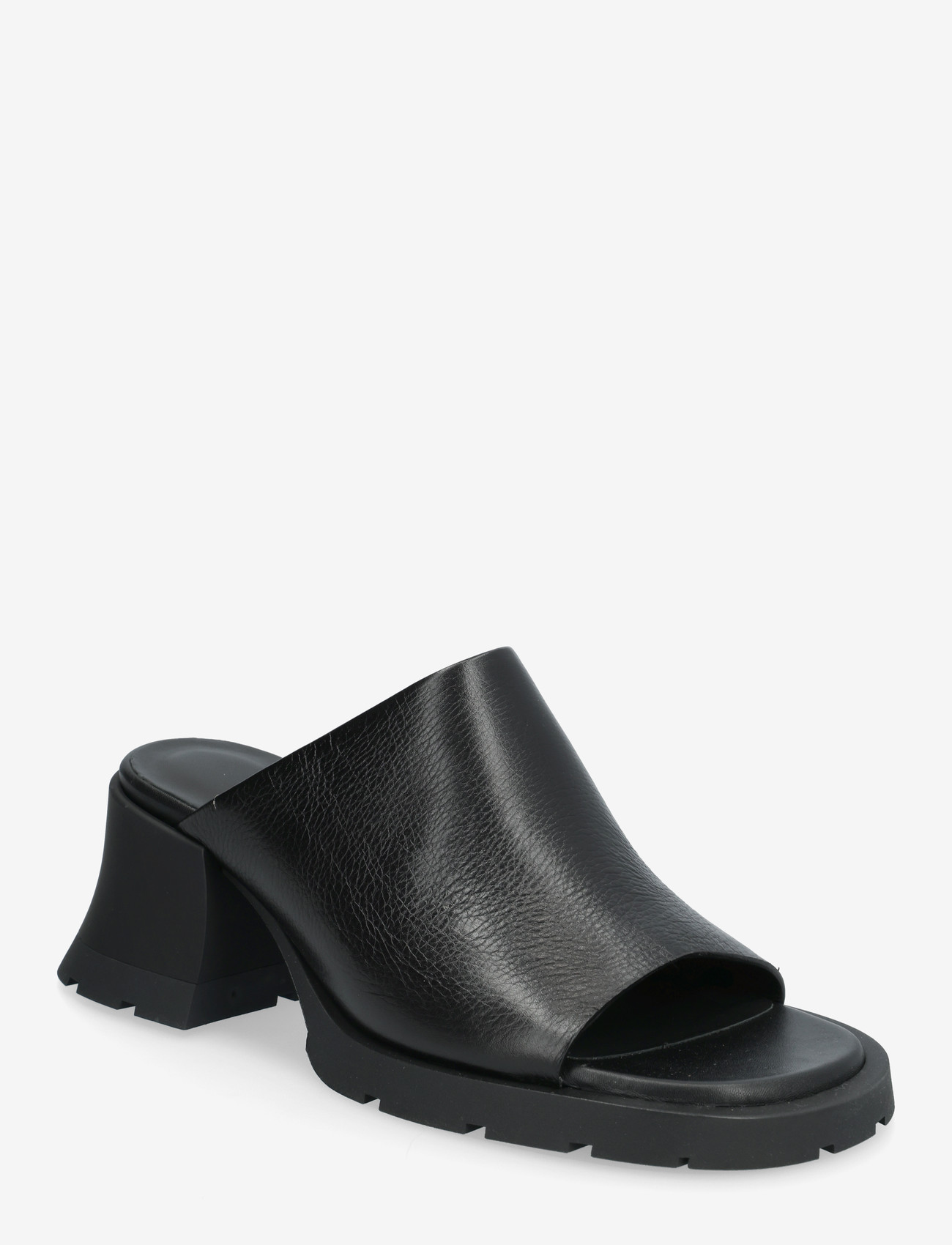 MIISTA - Ini Black Sandals - mules med hæle - black - 0