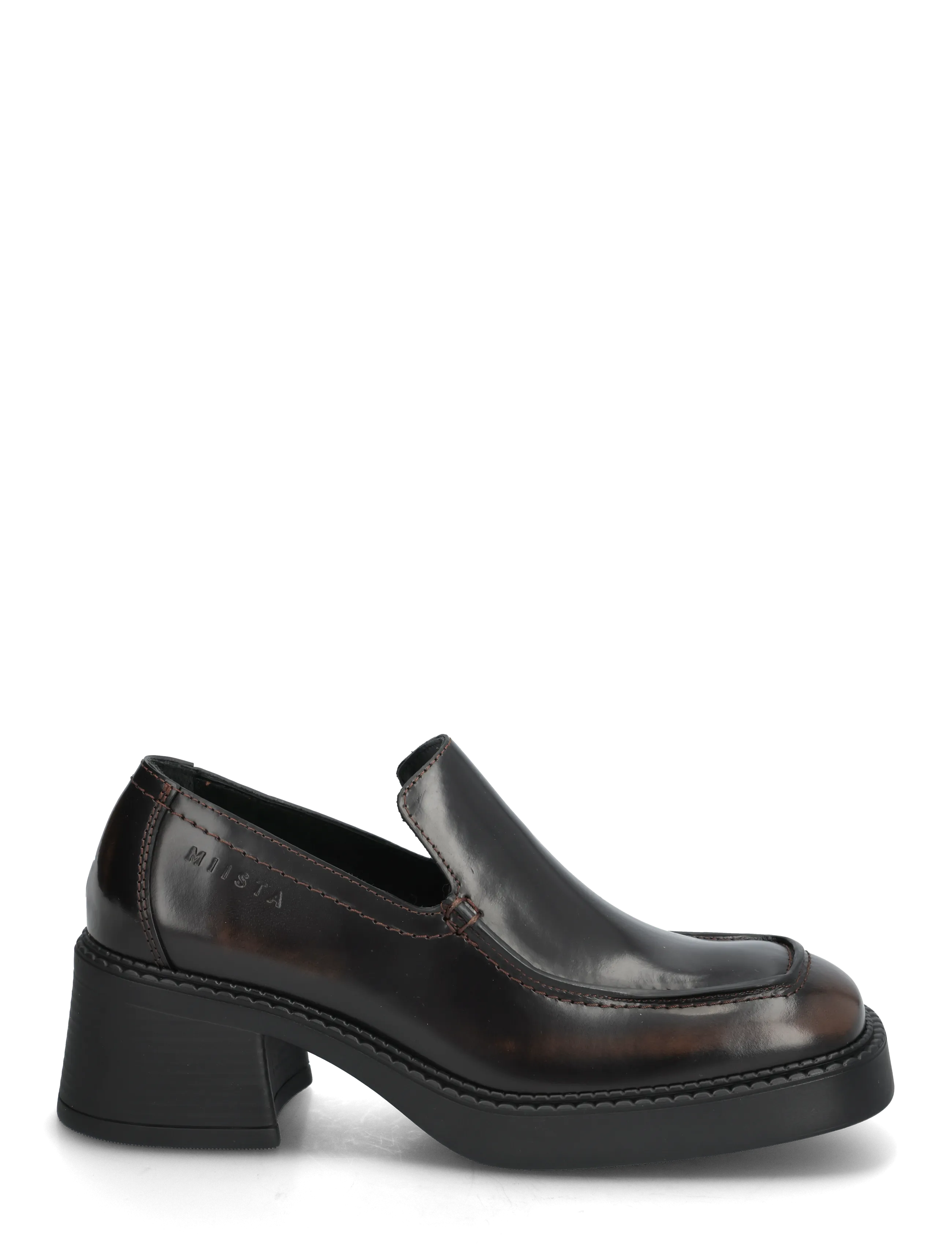 MIISTA - Karion Brushed Brown Loafers - mode trends - brown - 1