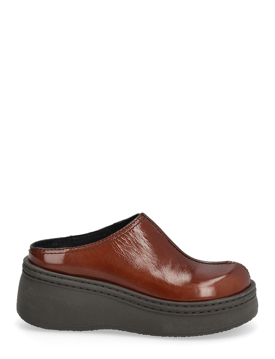 MIISTA - Mego Dark Brown Mules - mules à talons - brown - 1