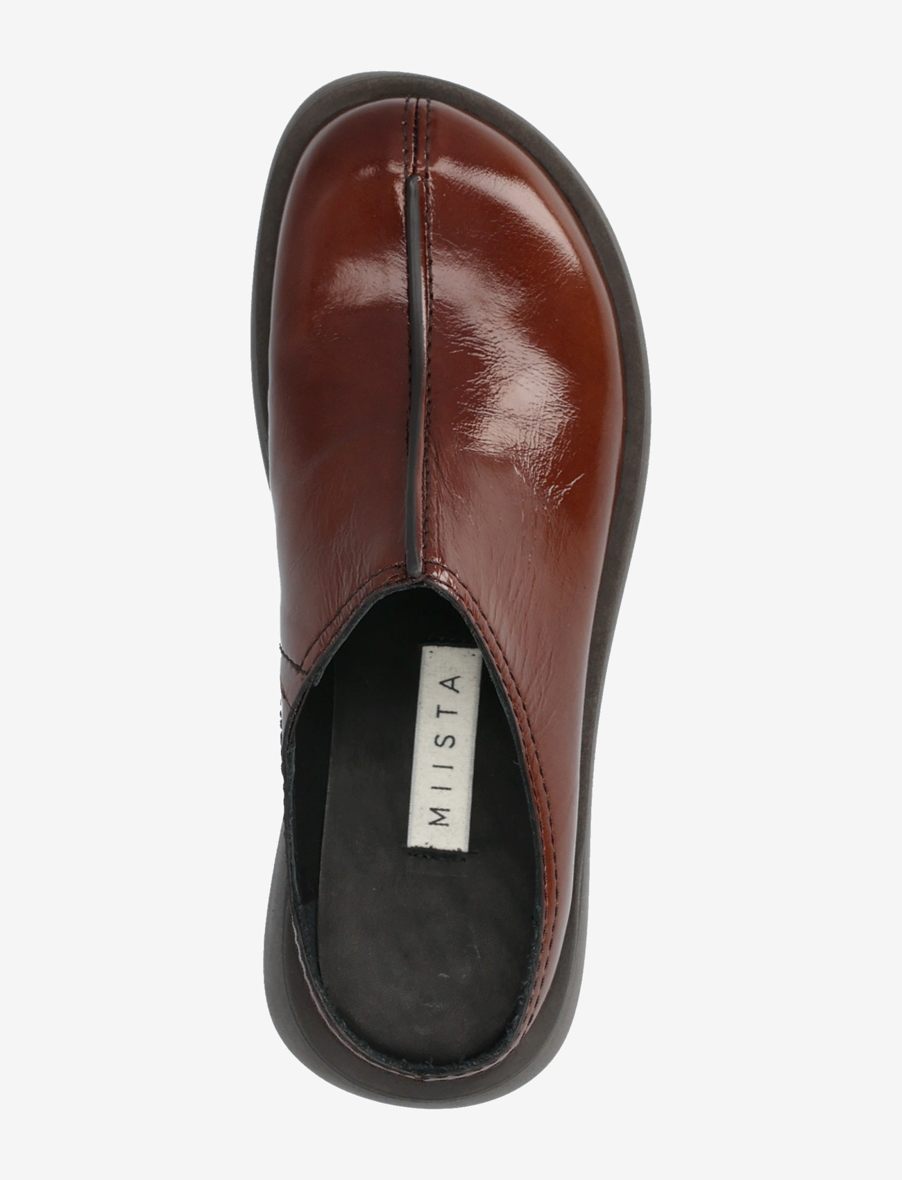 MIISTA - Mego Dark Brown Mules - mules med hæle - brown - 3