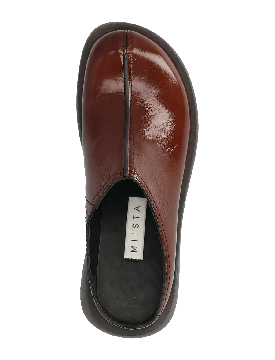 MIISTA - Mego Dark Brown Mules - mules à talons - brown - 3