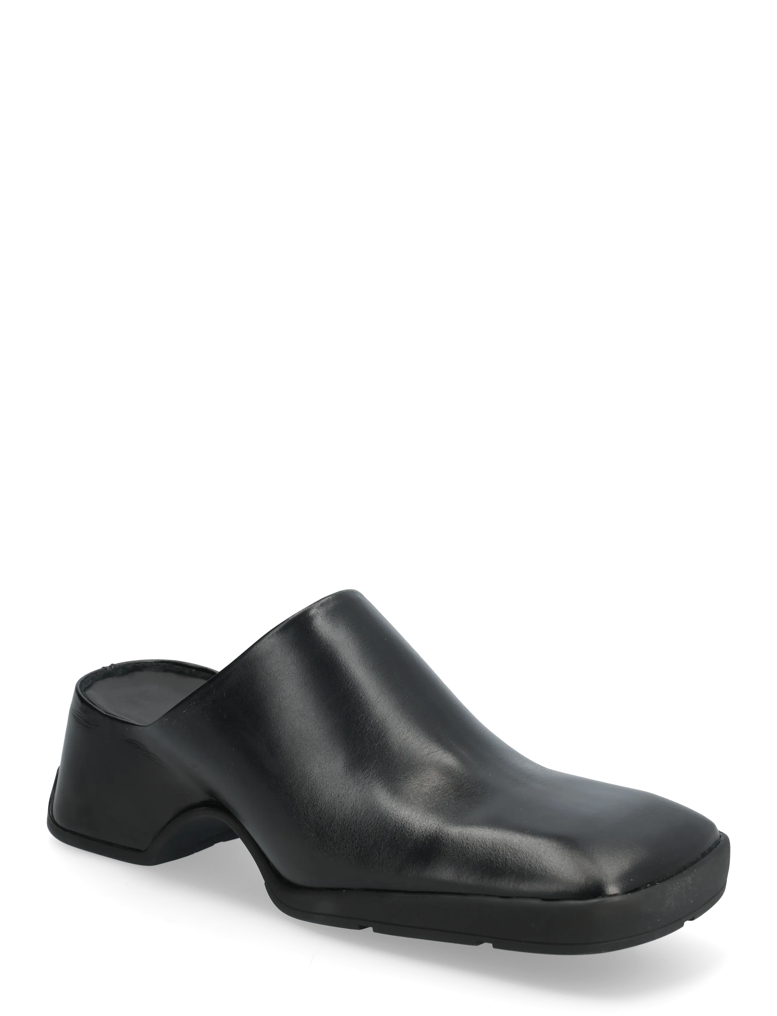 MIISTA Amoy Black Mules - Pantoletten mit Absatz - BLACK / black